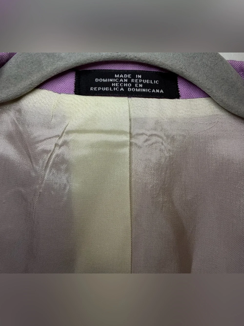 Linen Lites Size 48 Light Purple 2-Button Sport Coat Blazer Men’s Lightweight